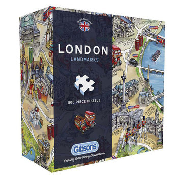 Gibsons Gibsons London Landmarks Puzzle 500pcs