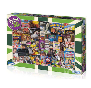Gibsons Gibsons Spirit of the 80s Puzzle 1000pcs