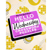 St. Martin's Publishing FINAL SALE New York Times Hello My Name is Wednesday Crossword Puzzles
