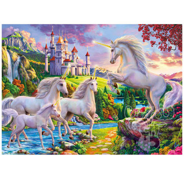 Willow Creek FINAL SALE Willow Creek Unicorns & Castle Puzzle 1000pcs