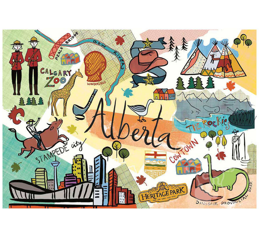 FINAL SALE Pierre Belvedere Farida: Alberta Puzzle 1000pcs