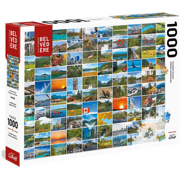 Pierre Belvedere FINAL SALE Pierre Belvedere Canadian Mosaic Puzzle 1000pcs