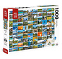 FINAL SALE Pierre Belvedere Canadian Mosaic Puzzle 1000pcs