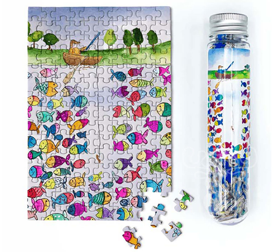 MicroPuzzles Gone Fishing Mini Puzzle 150pcs