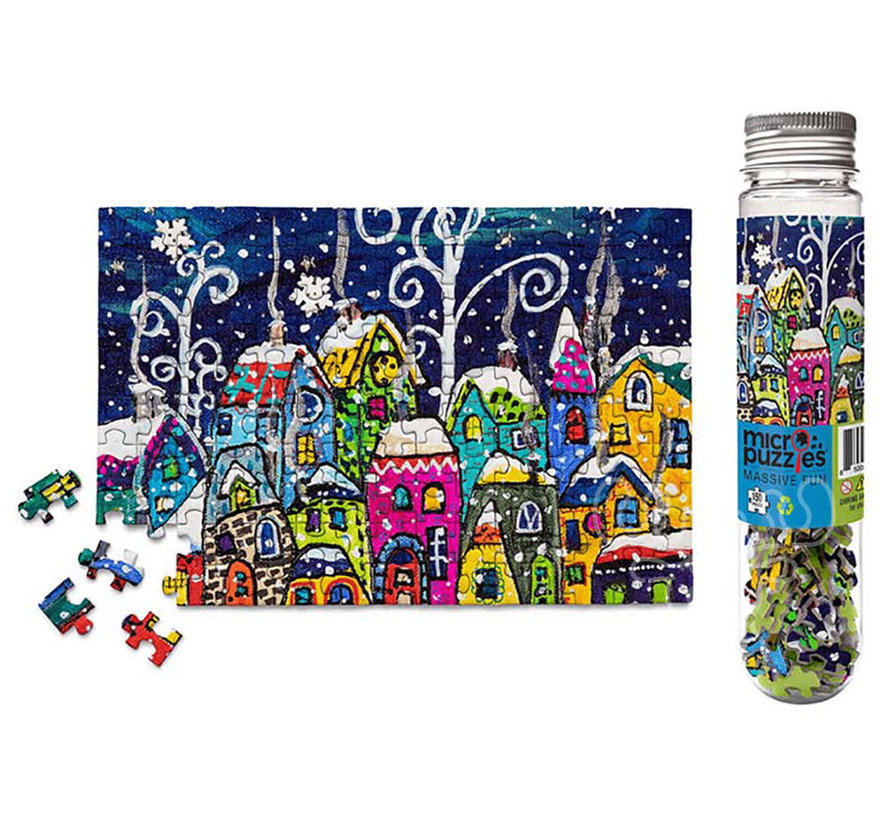 MicroPuzzles Winter Wonderland Mini Puzzle 150pcs