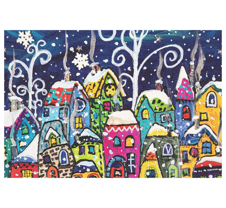 MicroPuzzles Winter Wonderland Mini Puzzle 150pcs