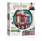 Wrebbit Wrebbit Harry Potter Diagon Alley Collection: Quality Quidditch Supplies™ and Slug and Jiggers™ Puzzle 305pcs
