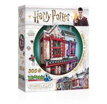 Wrebbit Wrebbit Harry Potter Diagon Alley Collection: Quality Quidditch Supplies™ and Slug and Jiggers™ Puzzle 305pcs