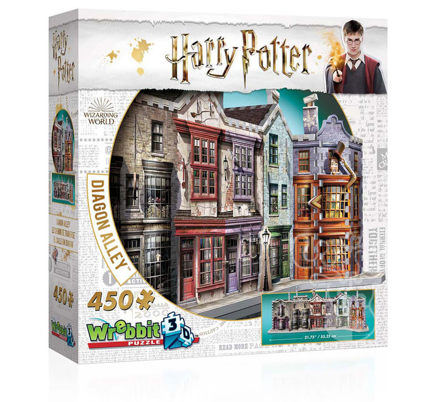 Wrebbit Harry Potter Diagon Alley Puzzle 450pcs