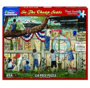 White Mountain White Mountain The Cheap Seats Puzzle 500pcs