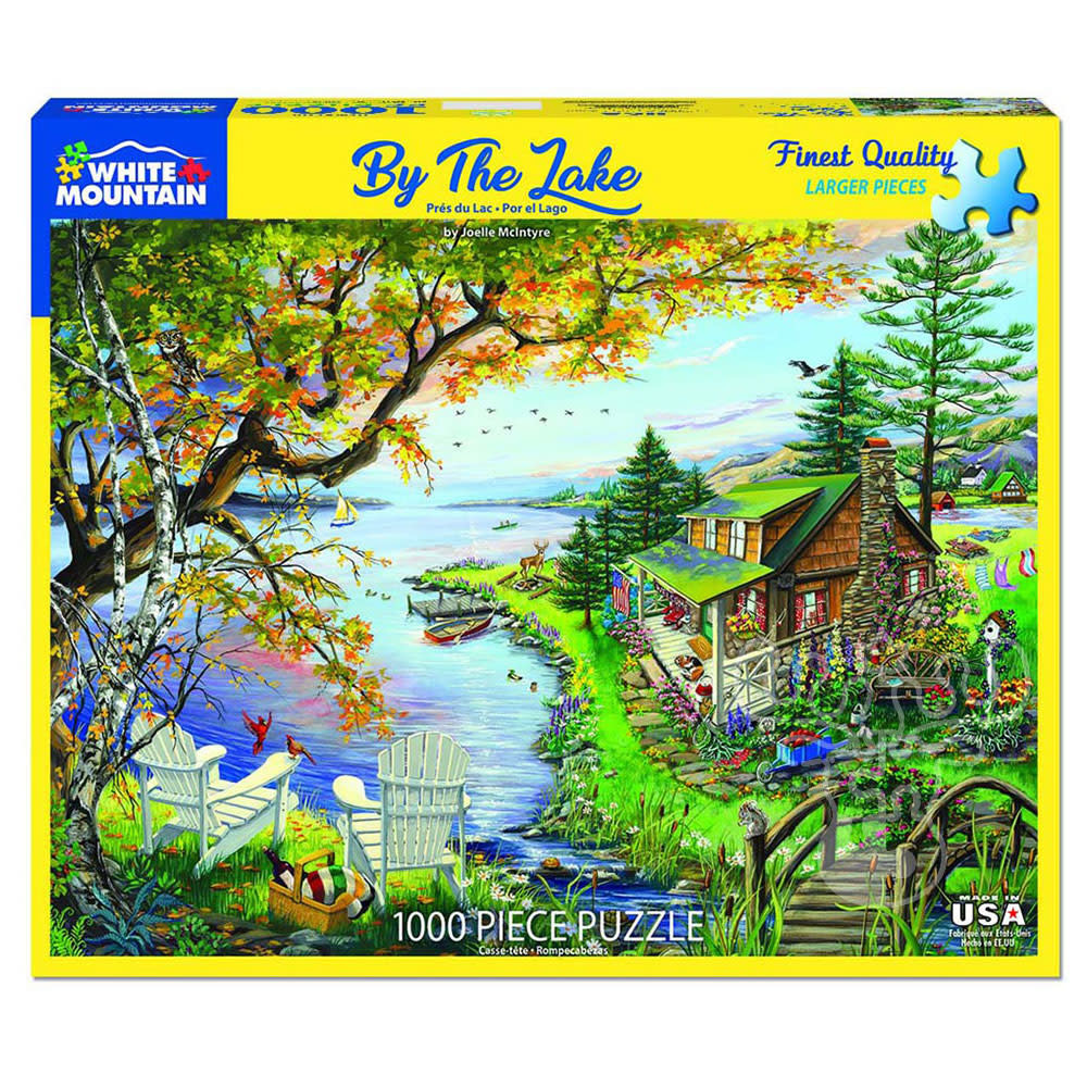 White Mountain By the Lake Puzzle 1000pcs Puzzles Canada