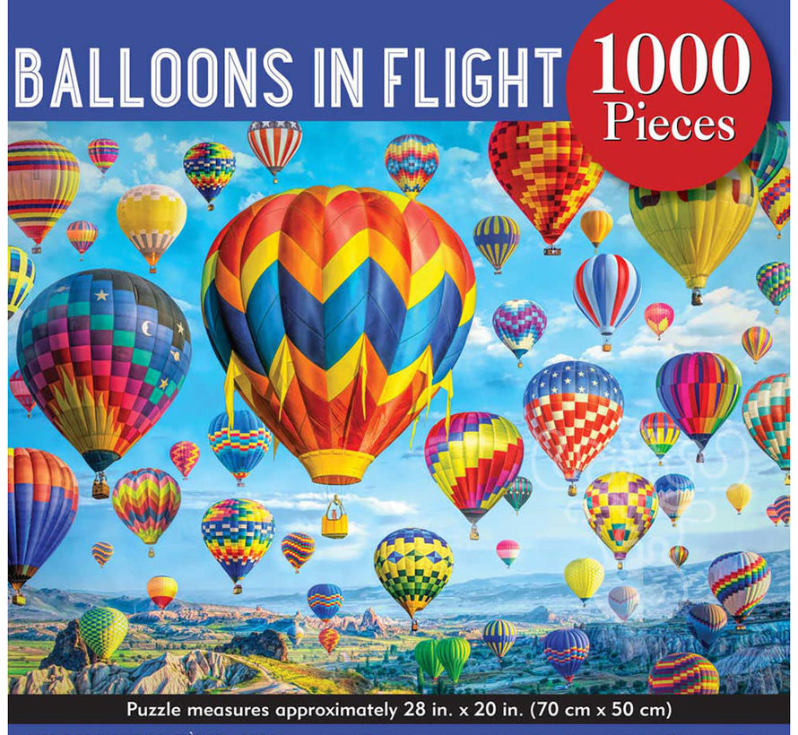 Peter Pauper Press Balloons in Flight Puzzle 1000pcs