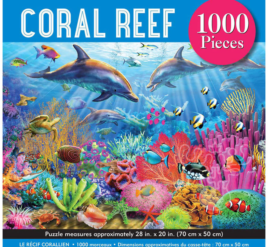 Peter Pauper Press Coral Reef Puzzle 1000pcs