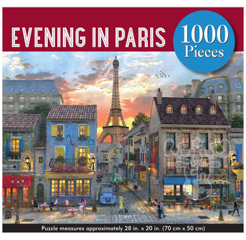 Peter Pauper Press Peter Pauper Press Evening in Paris Puzzle 1000pcs