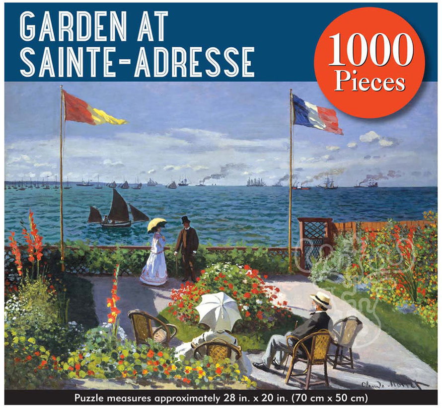Peter Pauper Press Garden at Sainte-Adresse Puzzle 1000pcs