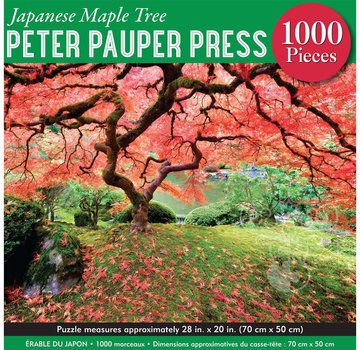 Peter Pauper Press Peter Pauper Press Japanese Maple Tree Puzzle 1000pcs