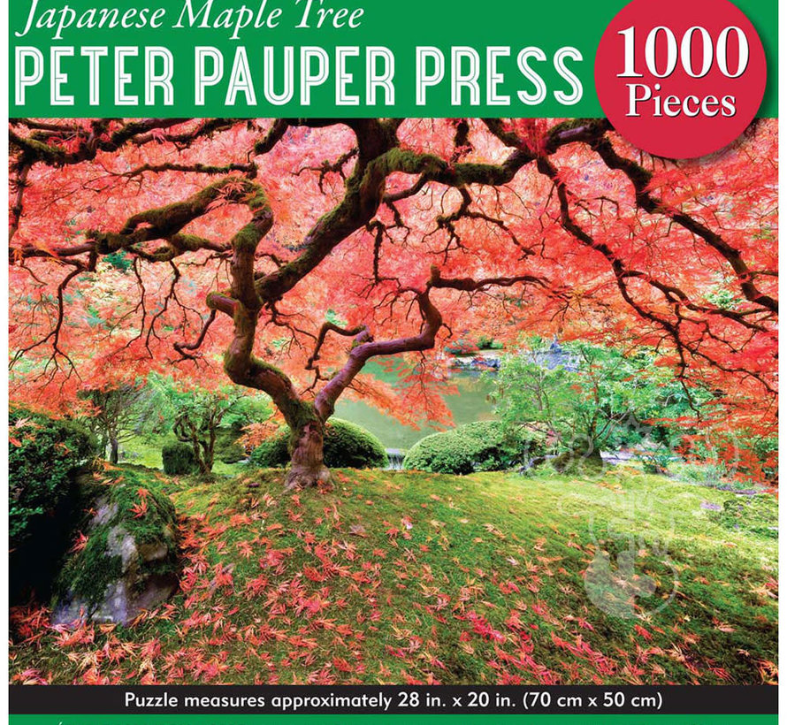 Peter Pauper Press Japanese Maple Tree Puzzle 1000pcs