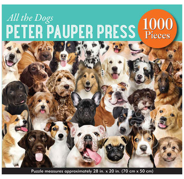Peter Pauper Press Peter Pauper Press All the Dogs Puzzle 1000pcs