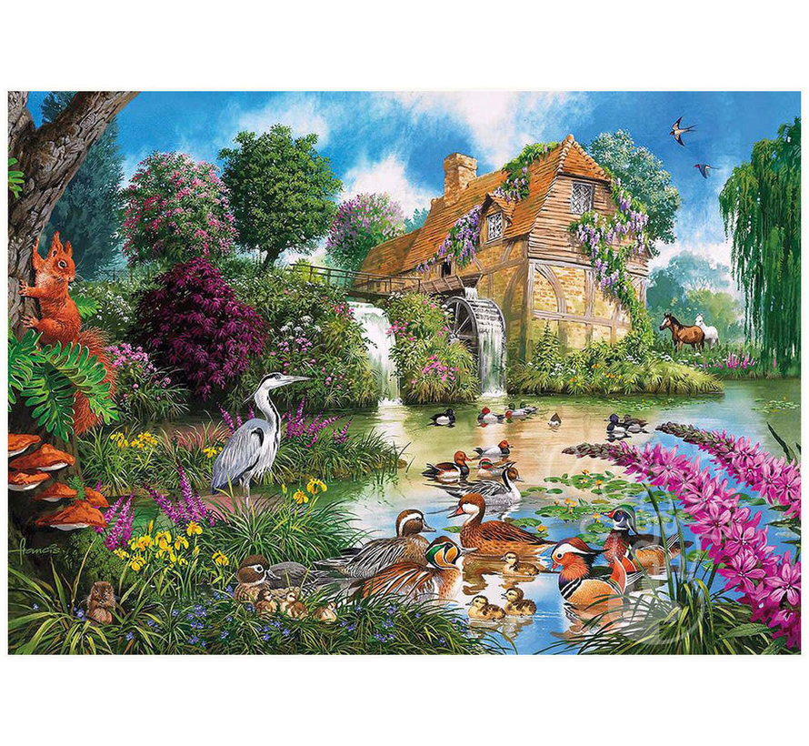 Gibsons Flora & Fauna Puzzle 4 x 500pcs