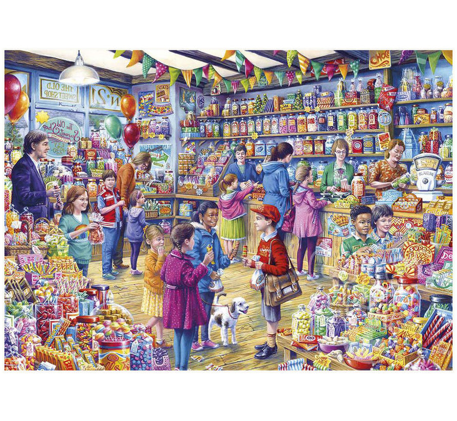 Gibsons The Old Sweet Shop Puzzle 1000pcs