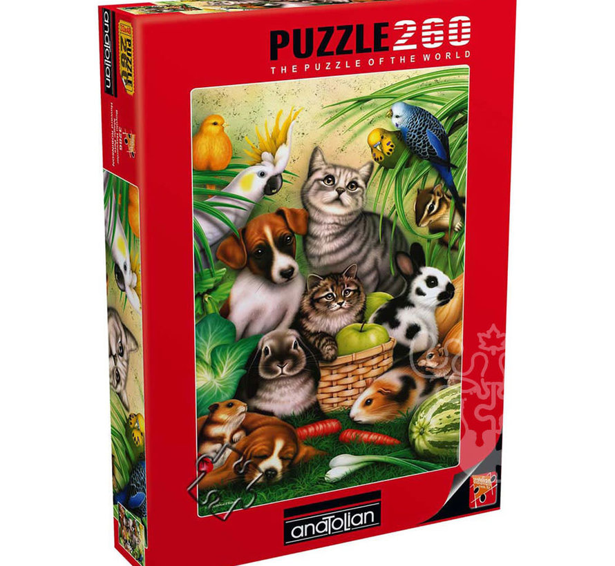 Anatolian Magic Pets Puzzle 260pcs