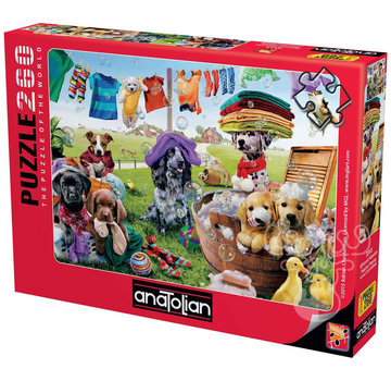 Anatolian Anatolian Puppies Playing Puzzle 260pcs