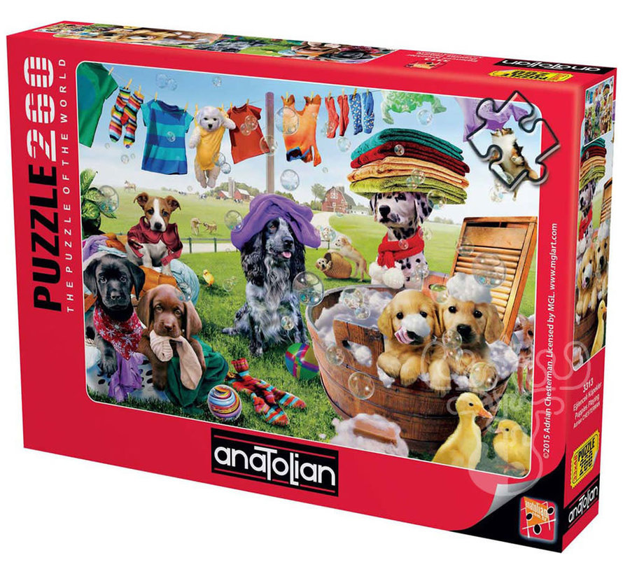 Anatolian Puppies Playing Puzzle 260pcs