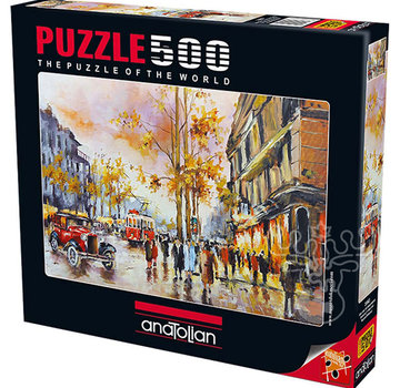 Anatolian Anatolian Evening in Istanbul Puzzle 500pcs RETIRED