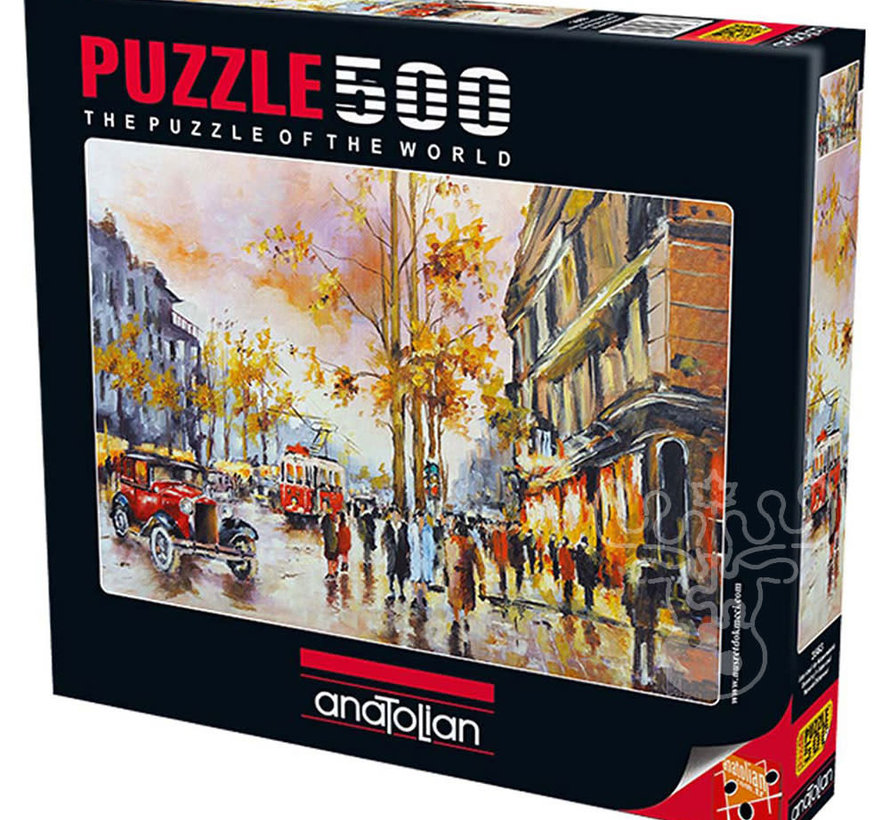 Anatolian Evening in Istanbul Puzzle 500pcs