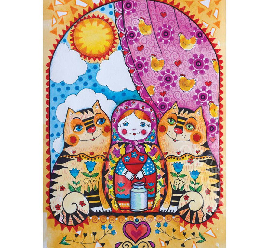 Anatolian Matryoshka Puzzle 500pcs