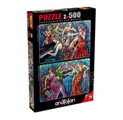 Anatolian FINAL SALE Anatolian Colourful Notes Puzzle 2 x 500pcs