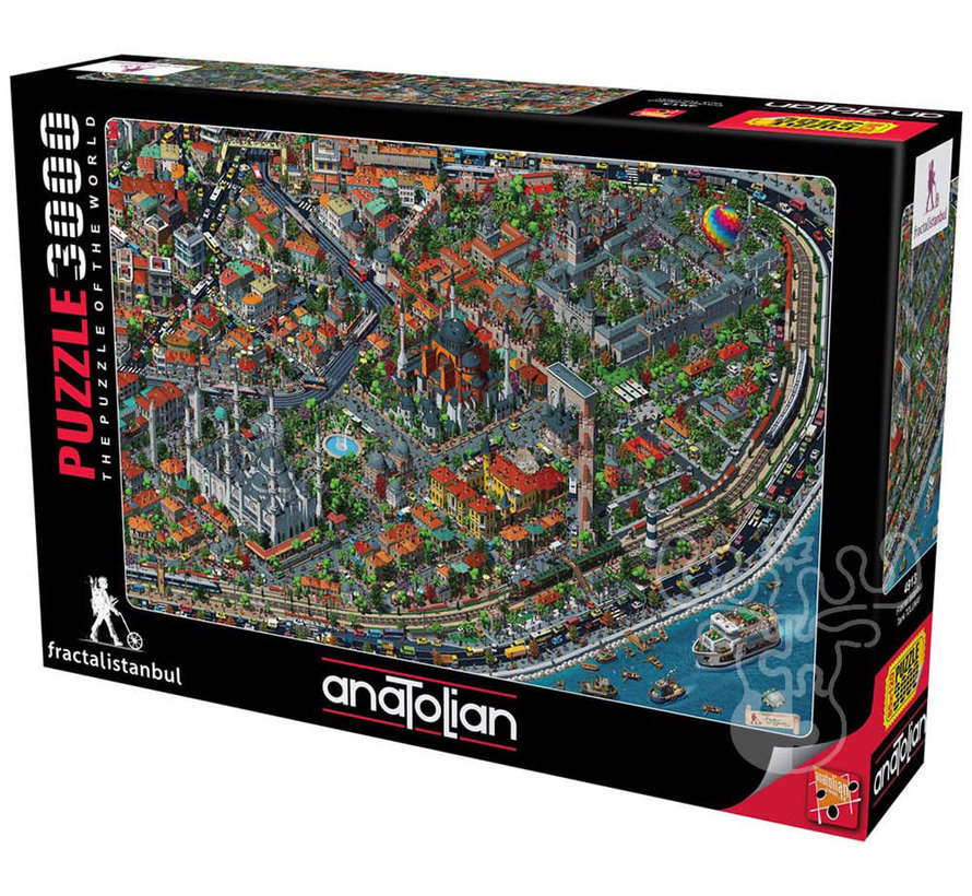Anatolian Fractal Istanbul Puzzle 3000pcs