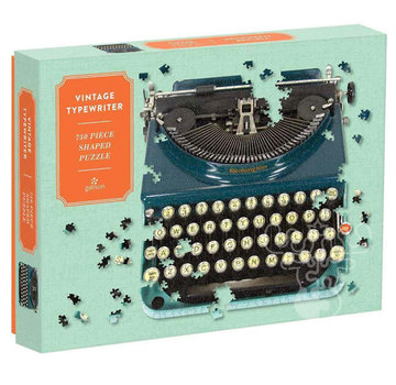 Galison Galison Vintage Typewriter Shaped Puzzle 750pcs
