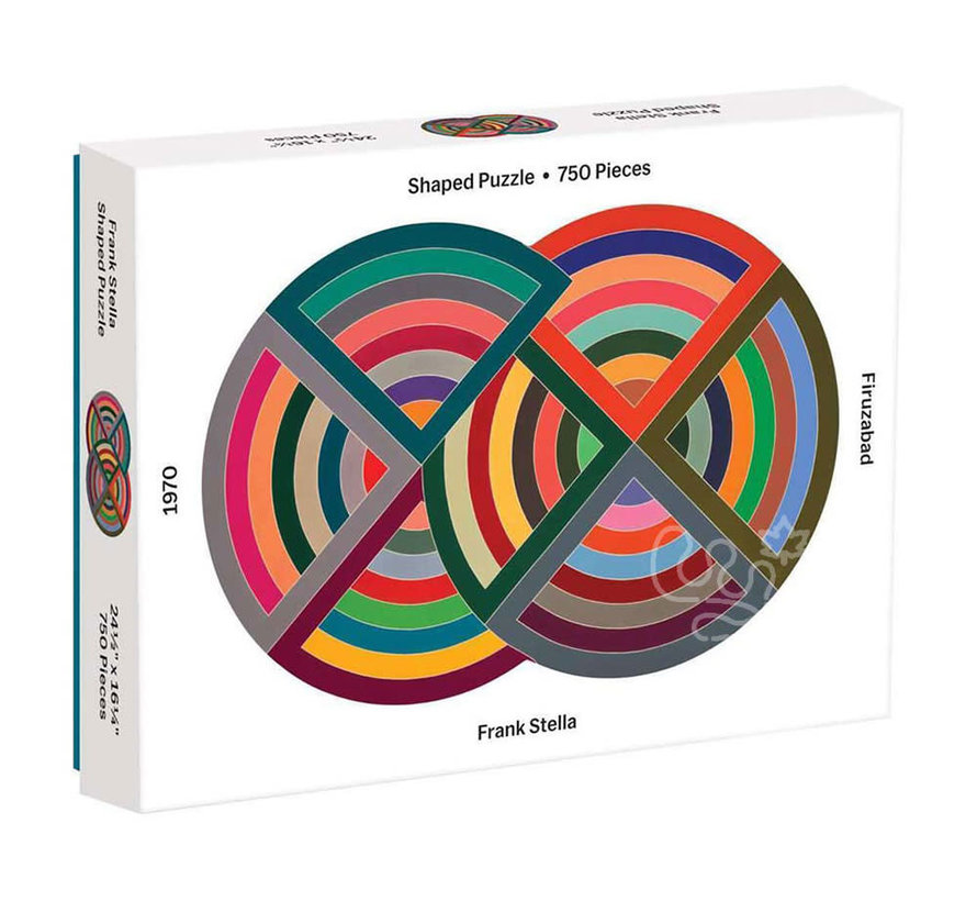 Galison MoMA Frank Stella Shaped Puzzle 750pcs