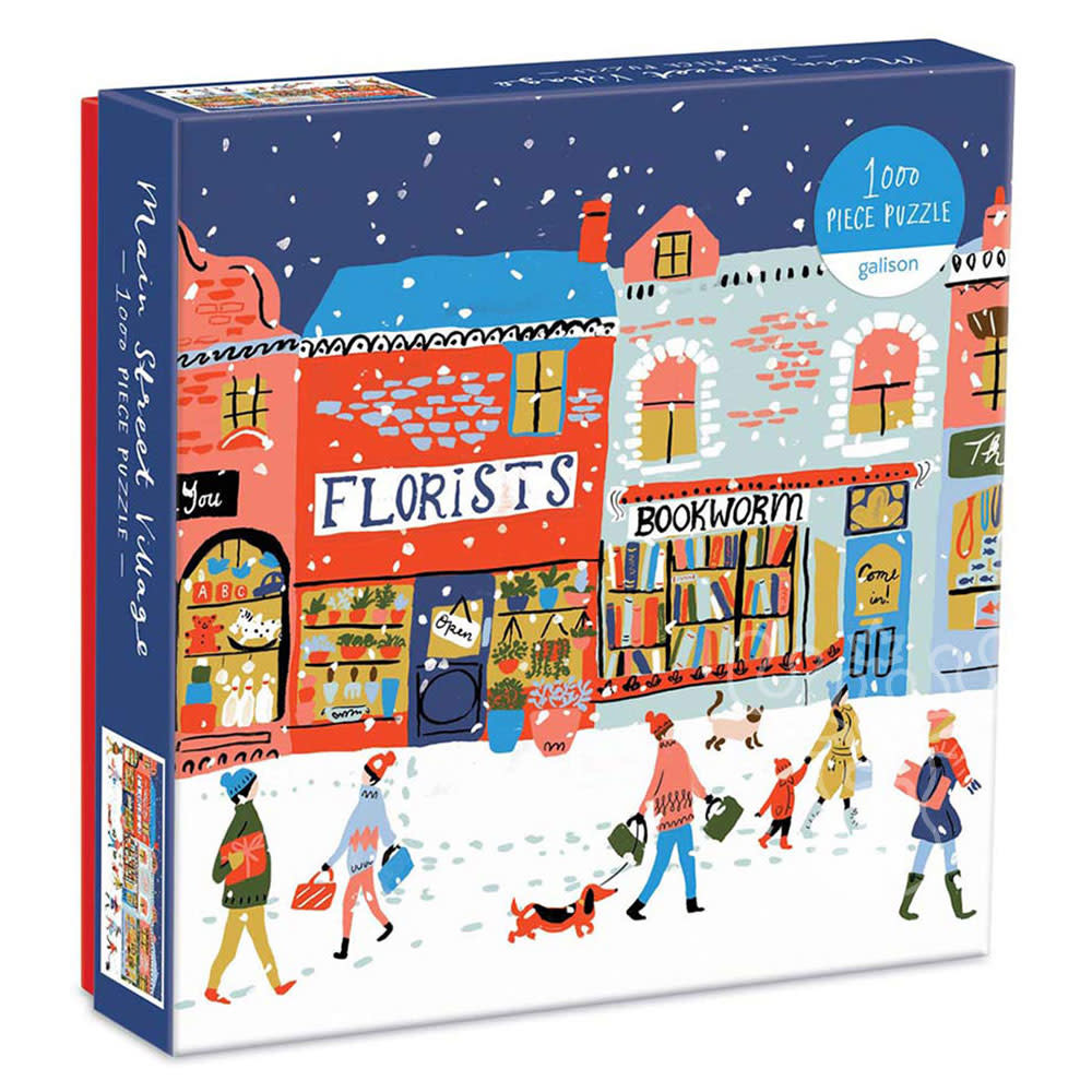 Galison Main Street Village Puzzle 1000pcs Puzzles Canada