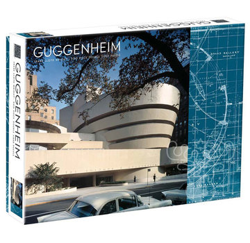 Galison Galison Frank Lloyd Wright Guggenheim Double Sided Puzzle 500pcs