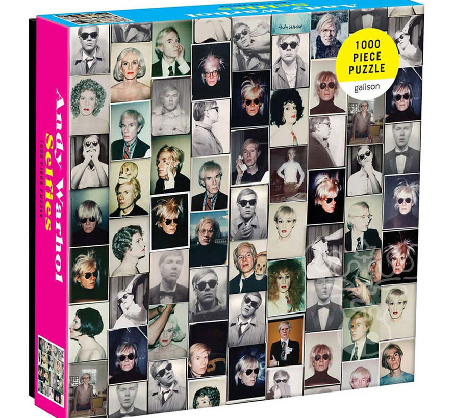 Galison Andy Warhol Selfies Puzzle 1000pcs