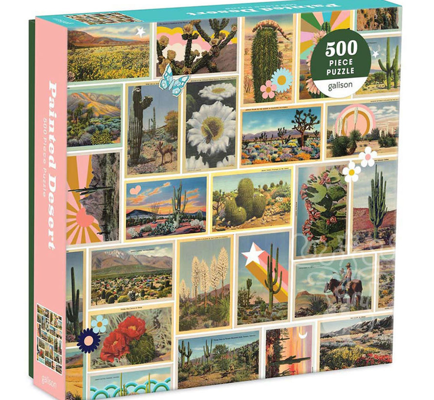 Galison Painted Desert Puzzle 500pcs