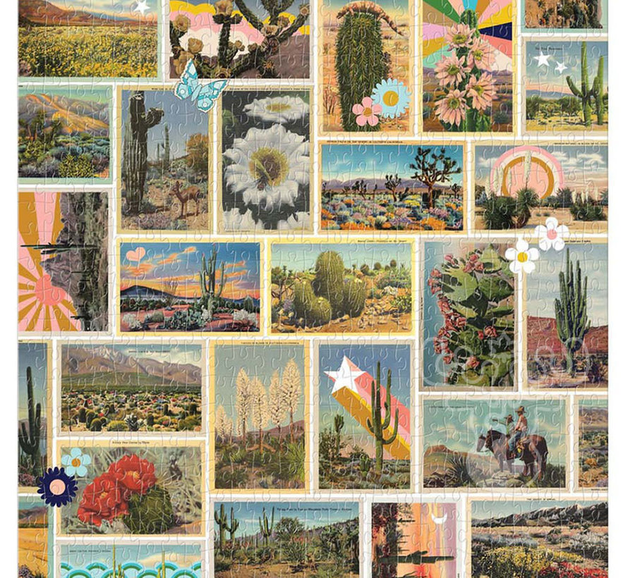 Galison Painted Desert Puzzle 500pcs-CL
