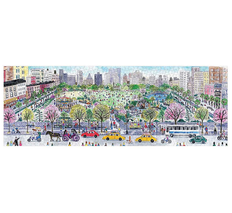 Galison Michael Storrings CityScape Panoramic Puzzle 1000pcs