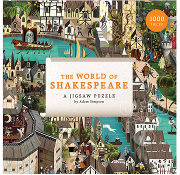 Laurence King Publishing Laurence King The World of Shakespeare Puzzle 1000pcs