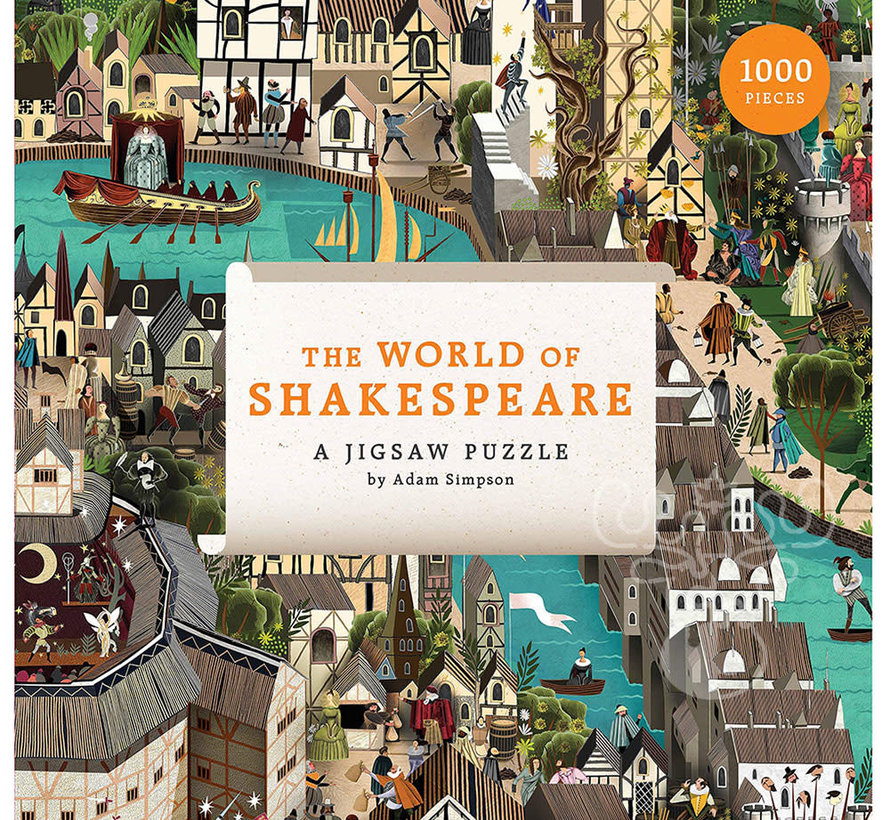 Laurence King The World of Shakespeare Puzzle 1000pcs