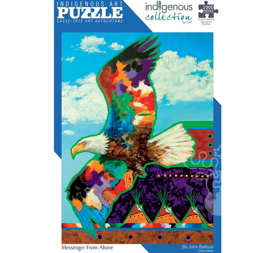 Indigenous Collection: Messenger From Above Puzzle 1000pcs RETIRED