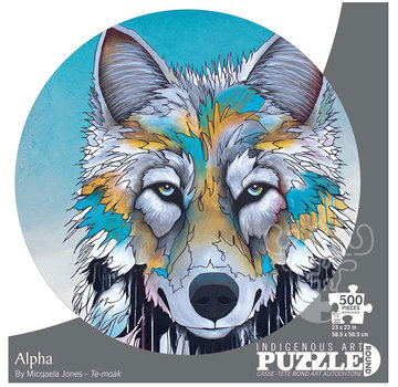 Canadian Art Prints Indigenous Collection: Alpha Round Puzzle 500pcs