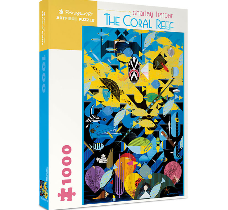 Pomegranate Harper, Charley: The Coral Reef Puzzle 1000pcs