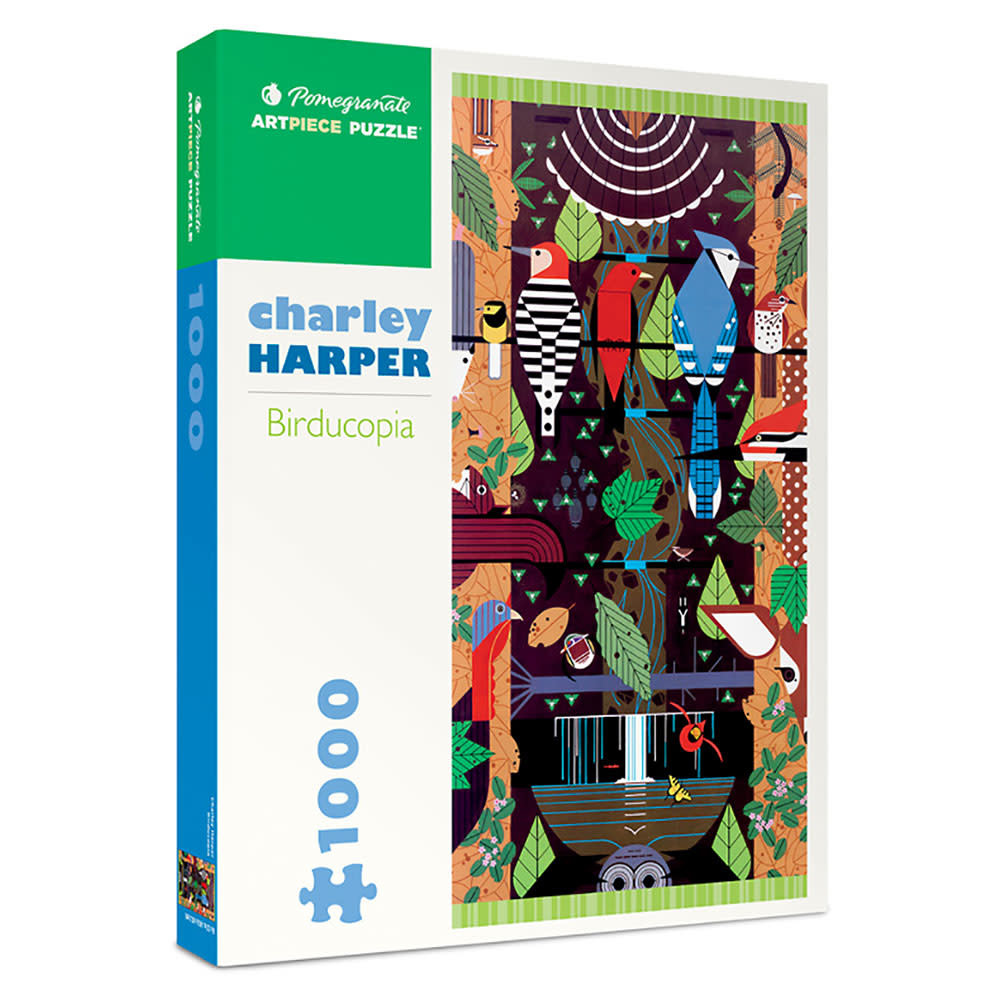 Pomegranate Charley Harper Birducopia Puzzle 1000pcs Puzzles Canada