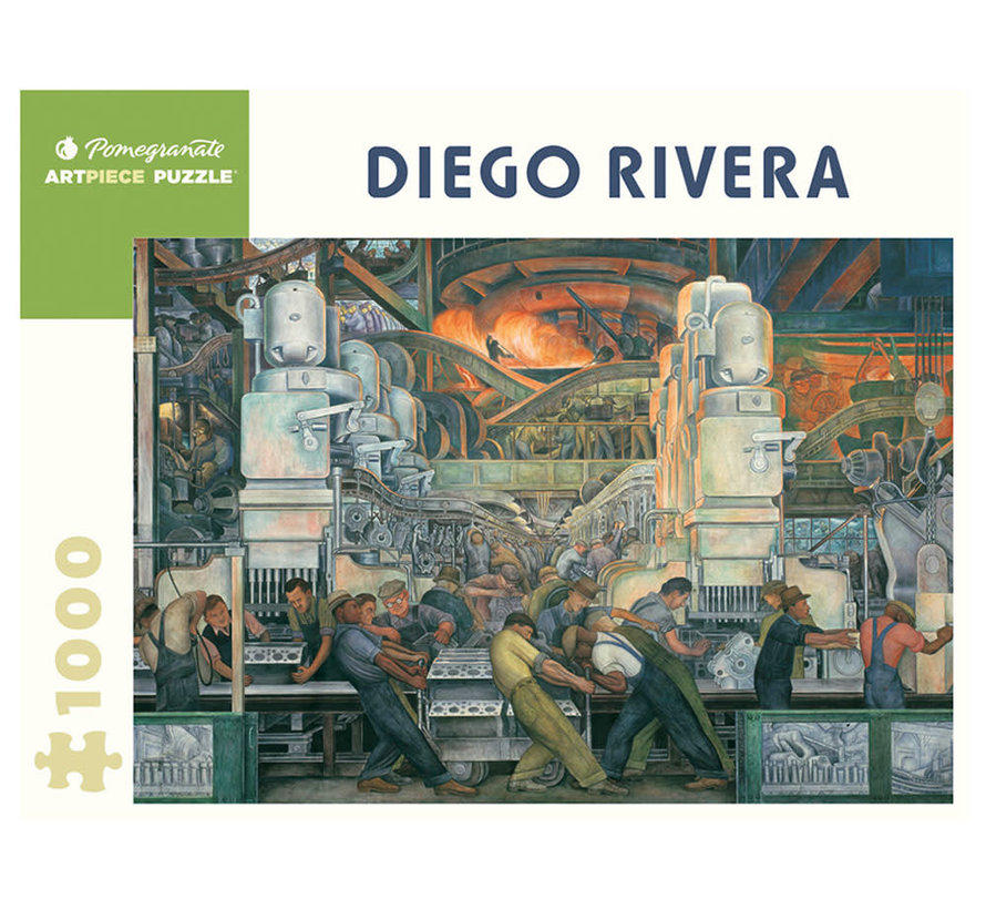Pomegranate Rivera, Diego: Detroit Industry Puzzle 1000pcs