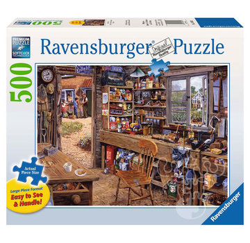 Ravensburger Ravensburger Dad's Shed Large Format Puzzle 500pcs
