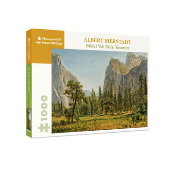 Pomegranate Pomegranate Bierstadt, Albert : Bridal Veil Falls, Yosemite Puzzle 1000pcs