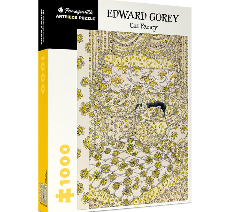 Pomegranate Edward Gorey Cat Fancy Puzzle 1000pcs Puzzles Canada